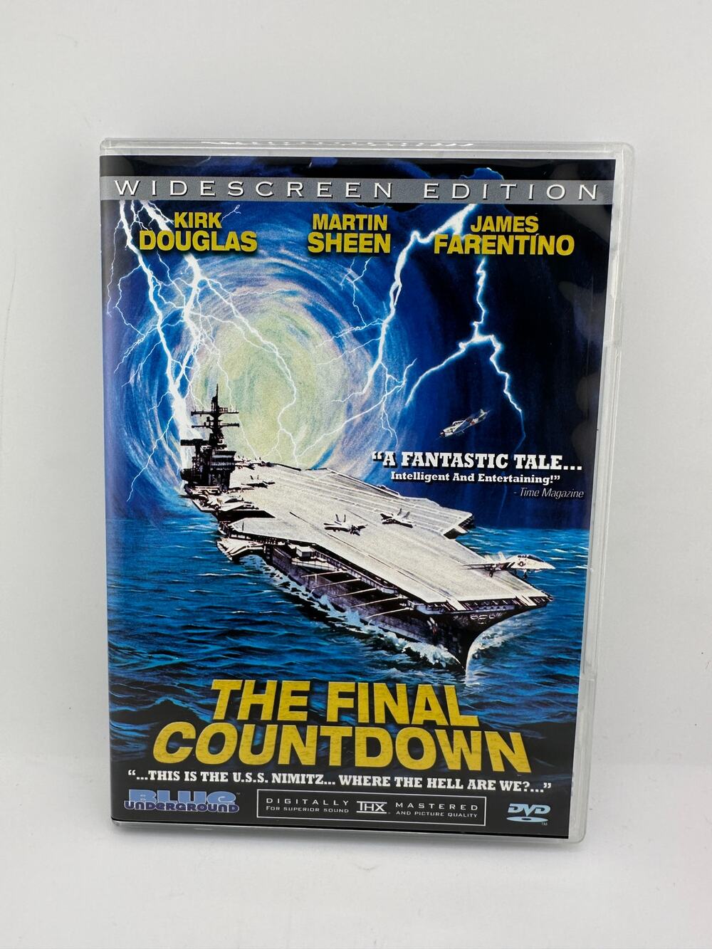 The Final Countdown DVD Kirk Douglas Martin Sheen 1980 Widescreen THX